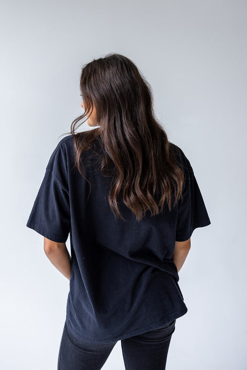 Purdue Southern Split Oversized Band Tee